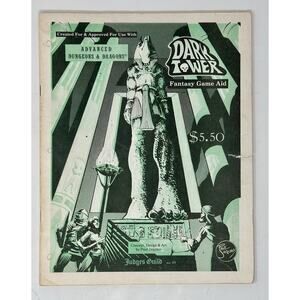 Judges Guild Dark Tower Fantasy Game Aid 1980 Advanced Dungeons & Dragons #88